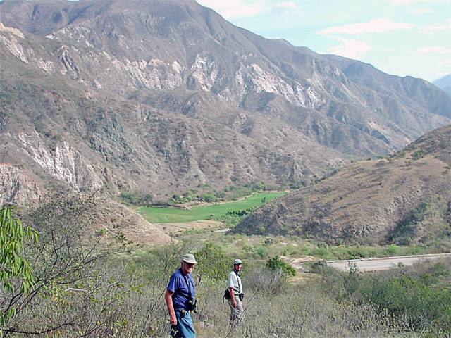 Birders in Maranon Valley, Peru Photo by Chris Jaquette